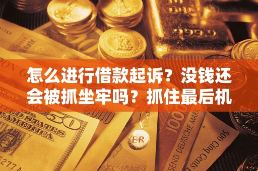 济南怎么进行借款起诉？没钱还会被抓坐牢吗？抓住最后机会！