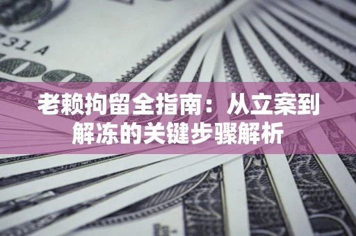 济南老赖拘留全指南：从立案到解冻的关键步骤解析