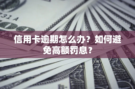 济南信用卡逾期怎么办？如何避免高额罚息？