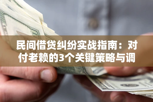 济南民间借贷纠纷实战指南：对付老赖的3个关键策略与调解盲区解析